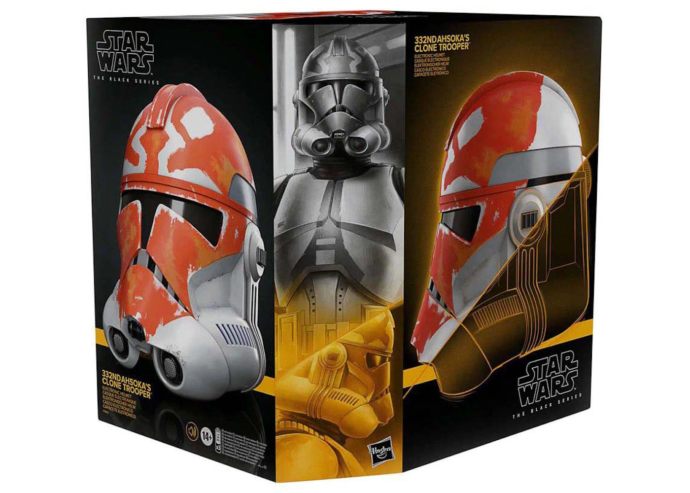 Hasbro Star Wars The Black Series 332nd Ahsoka's Clone Trooper Electronic Helmet