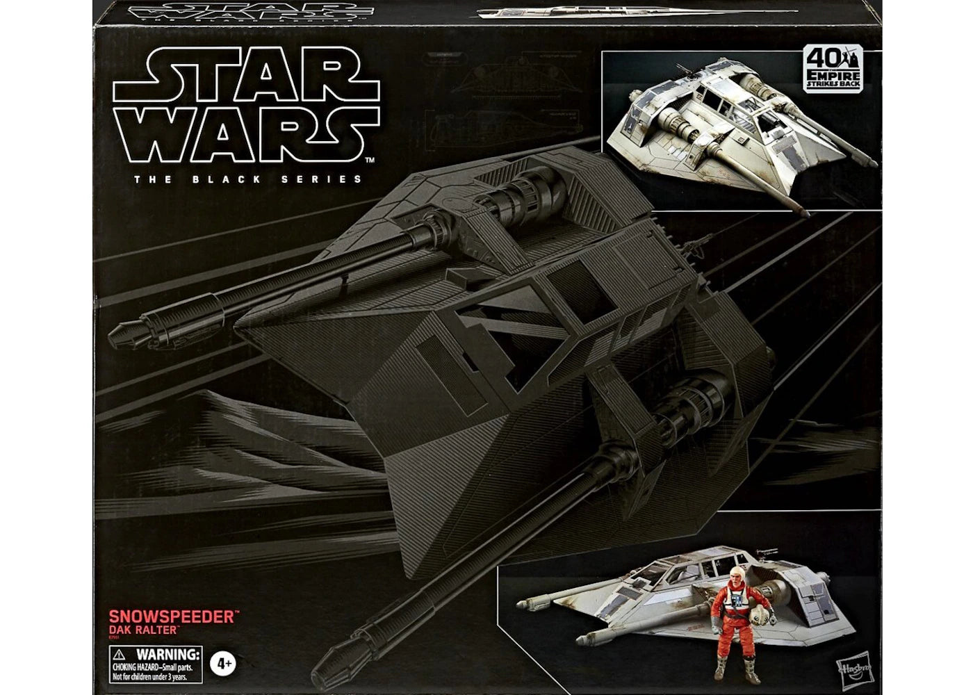 Hasbro Star Wars The Black Series Snowspeeder Action Figure