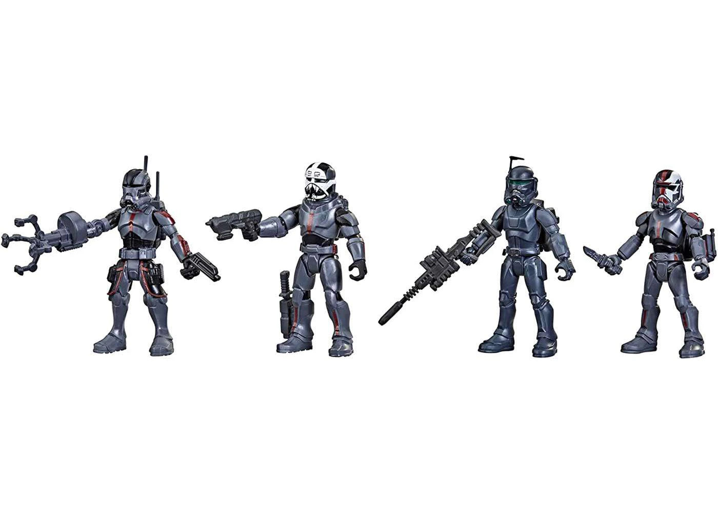 Hasbro Star Wars Mission Fleet Bad Batch Figure (4-Pack)
