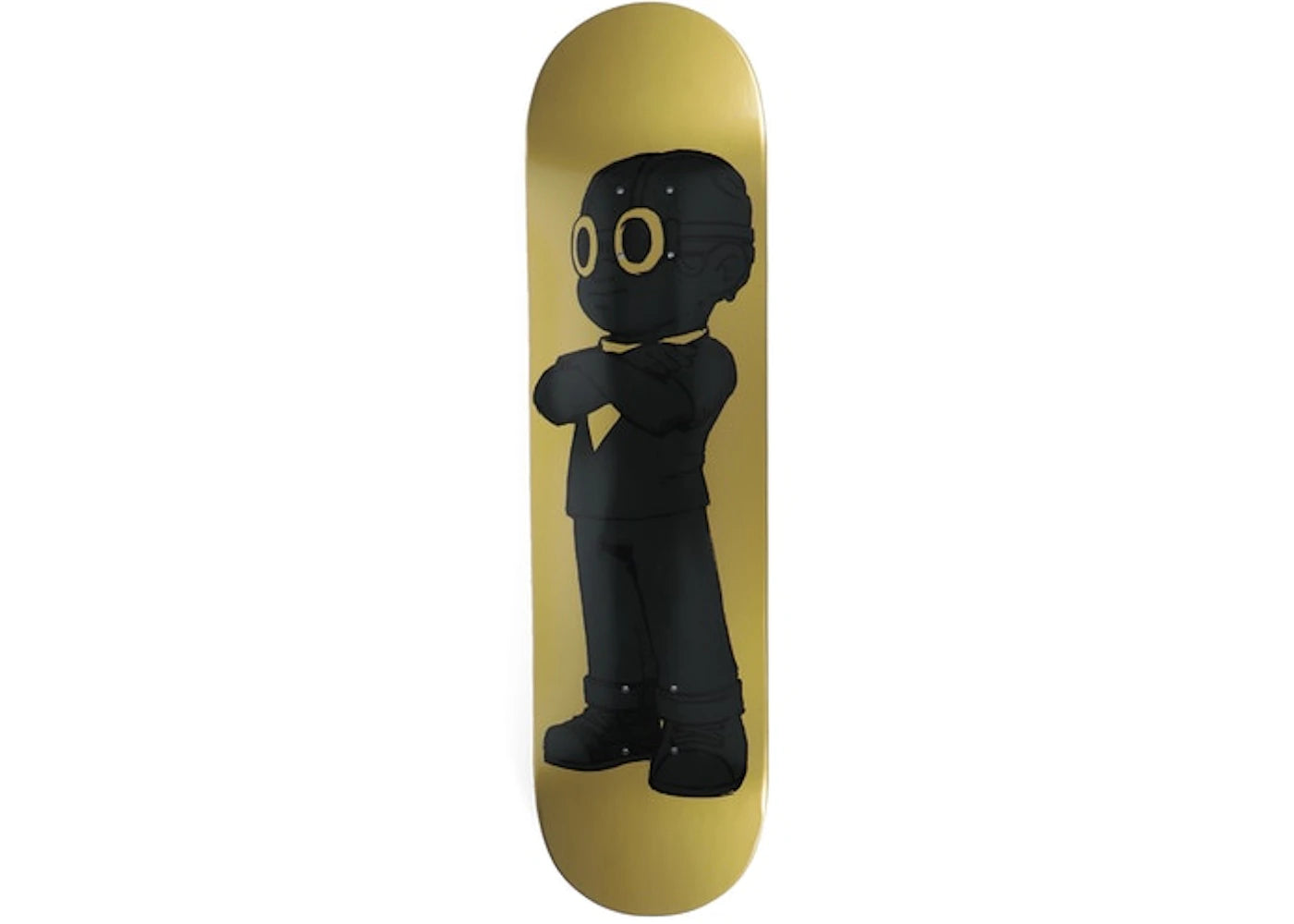Hebru Brand Studios The Great Debate Skate Deck Gold Edition