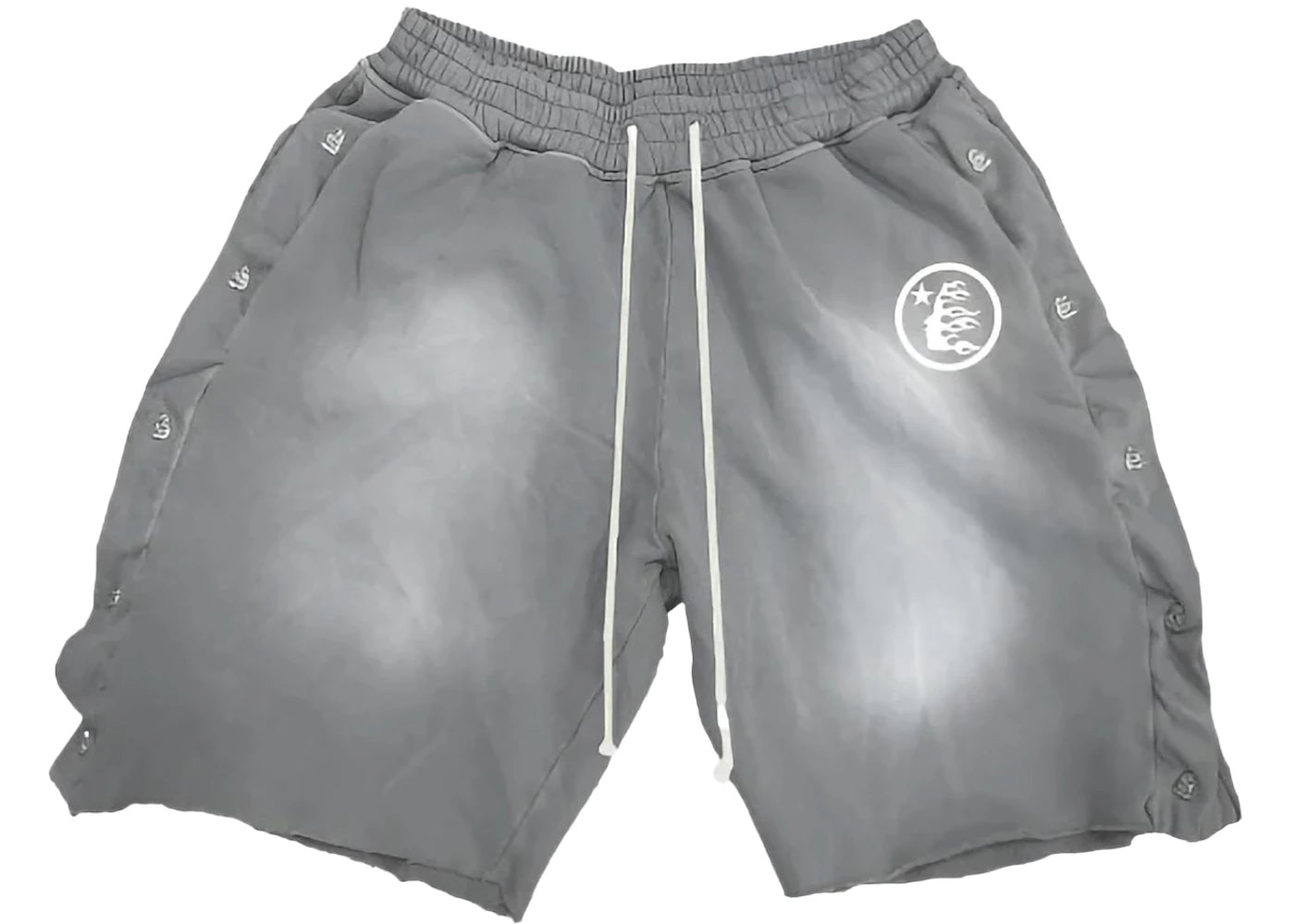 Hellstar Breakaway Snap Shorts Grey