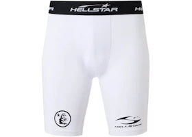 Hellstar Compression Shorts White