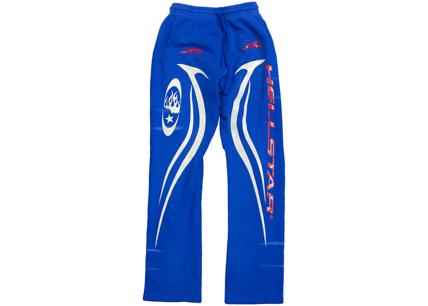 Hellstar Logo Sweatpants Blue
