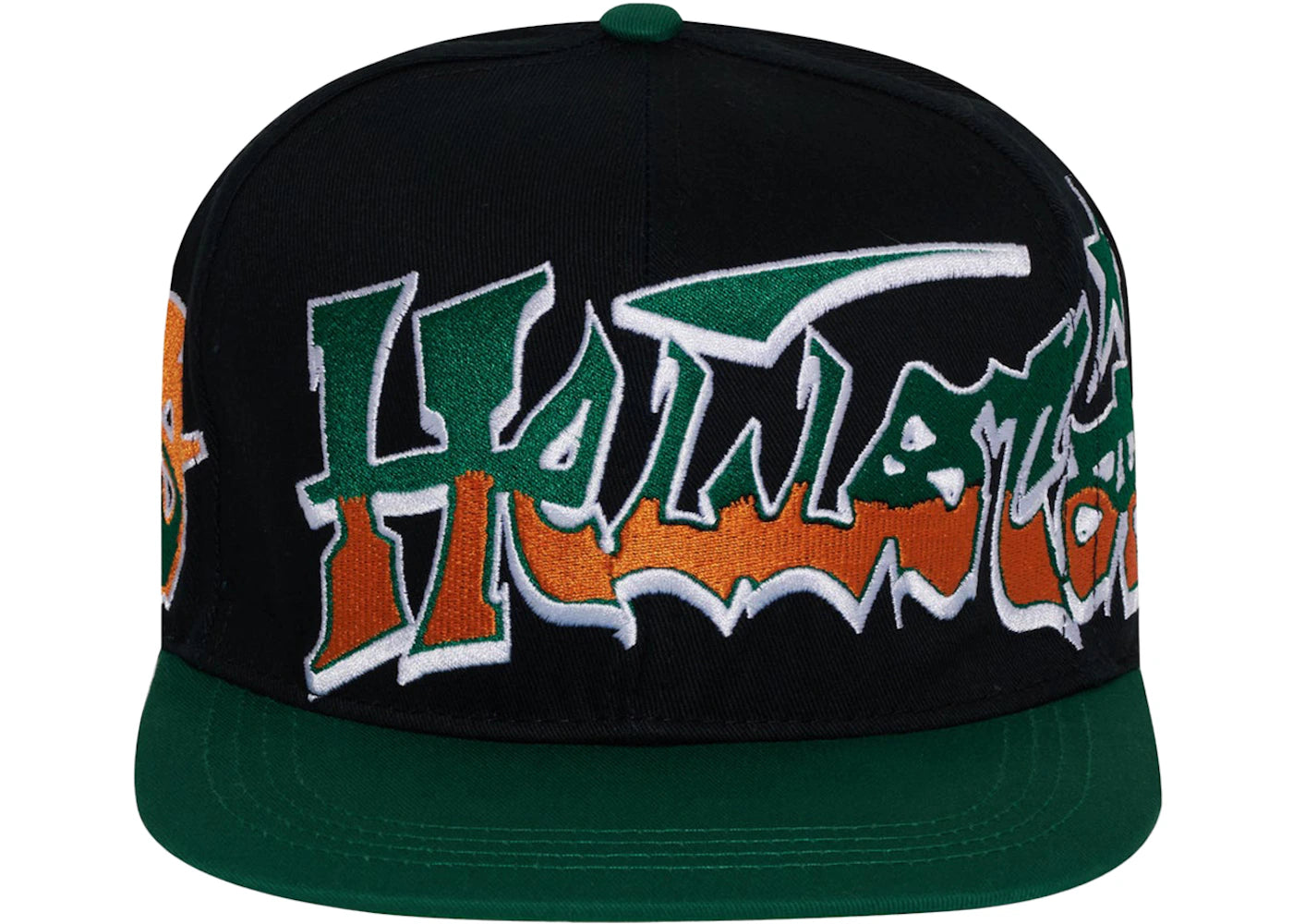 Hellstar Records Hat Snapback Green/Black