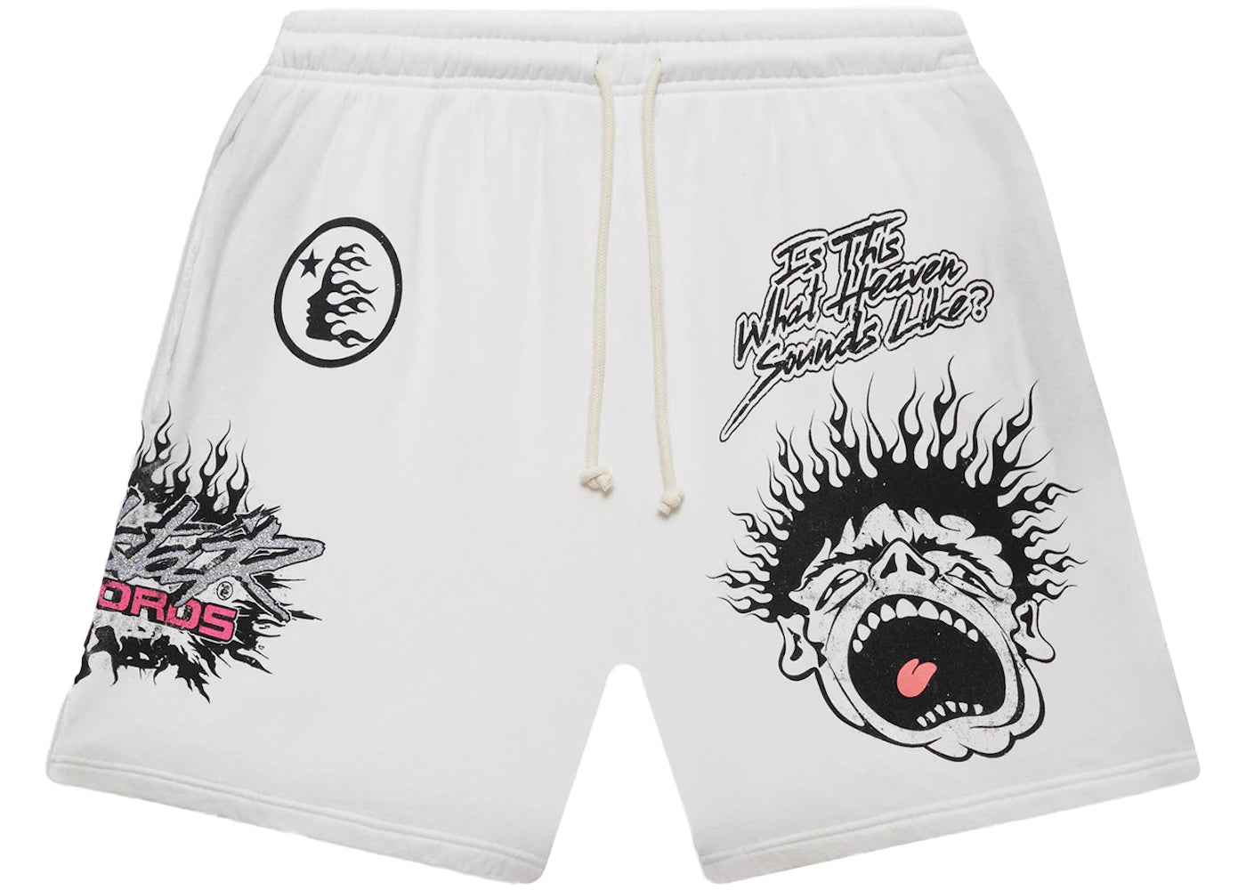 Hellstar Records Shorts White