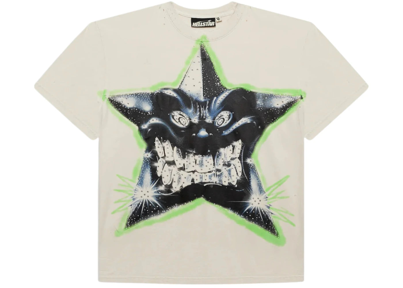 Hellstar Star T-Shirt White