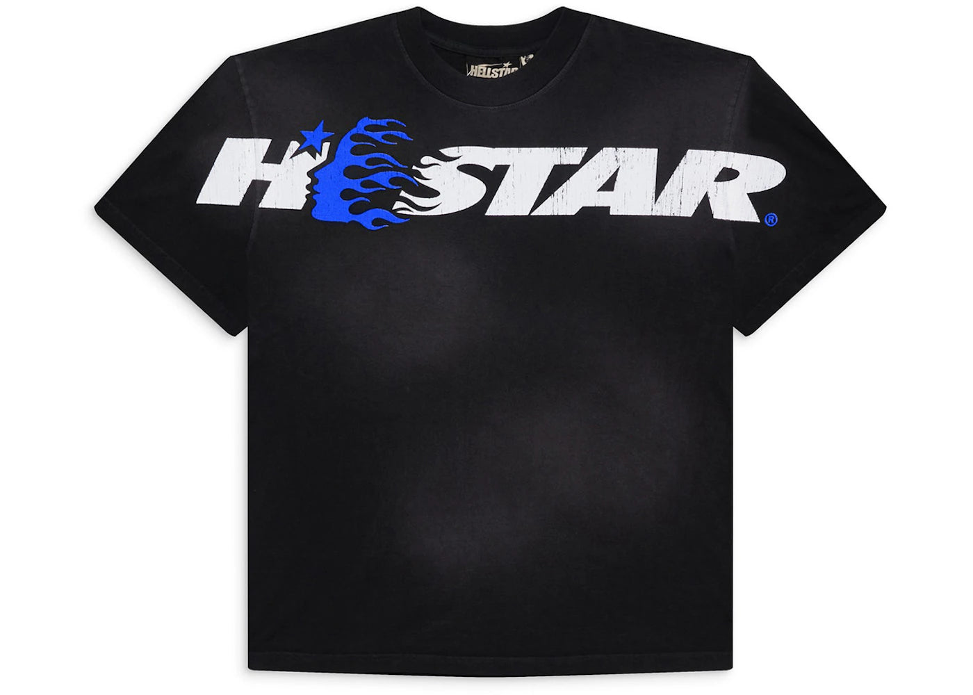 Hellstar Studios Cartoon Logo T-Shirt Blue