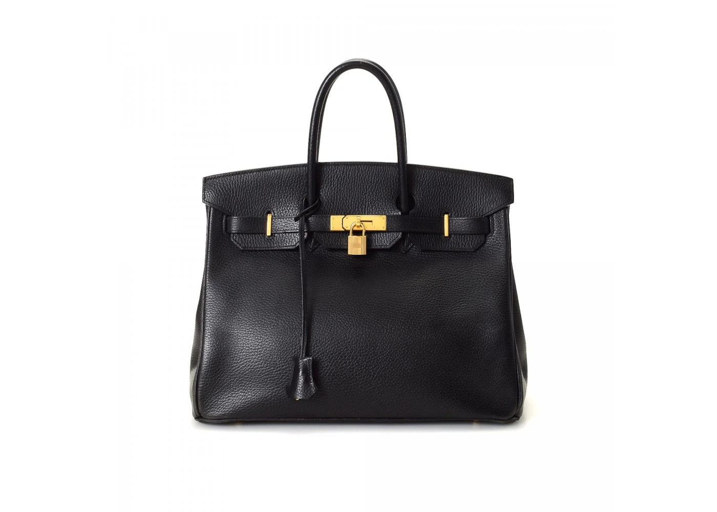 Hermes Birkin Ardennes 35 Noir