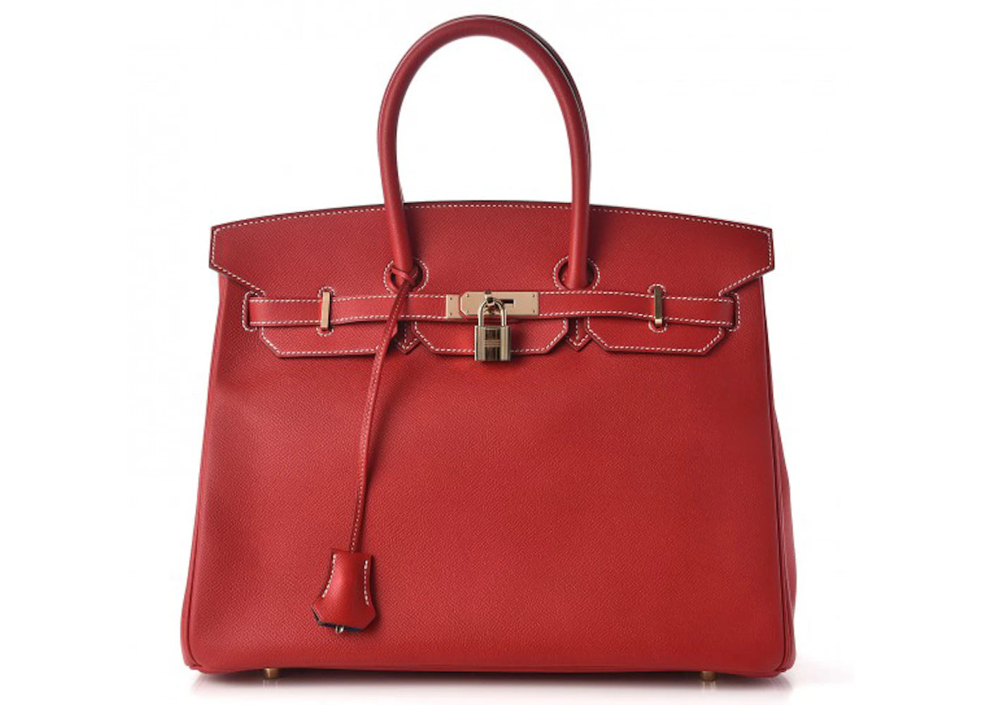 Hermes Birkin Candy Epsom 35 Rouge Casaque