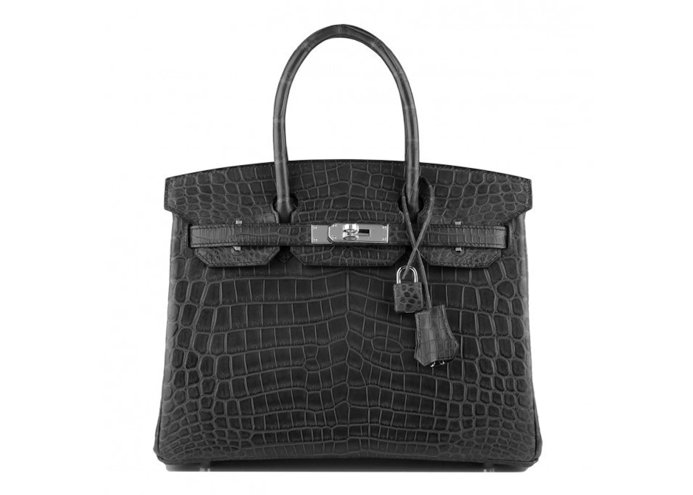 Hermes Birkin Niloticus Crocodile Matte 30 Plomb