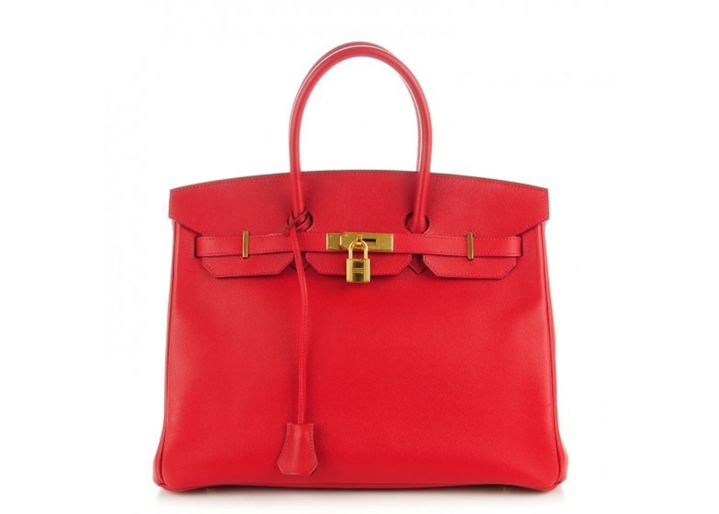 Hermes Birkin Epsom 35 Rouge Casaque