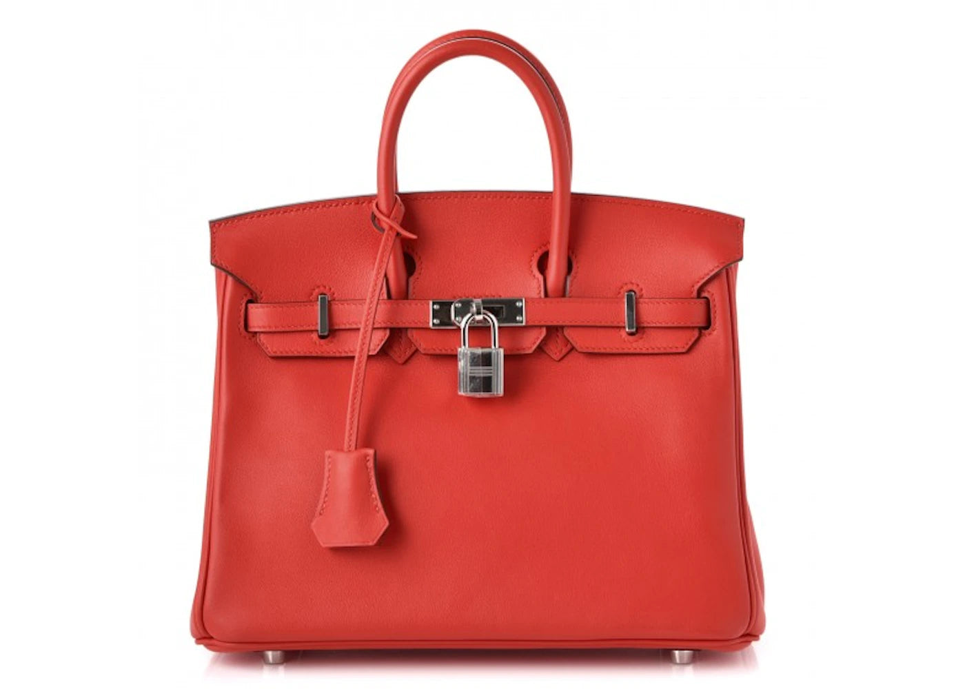 Hermes Birkin Swift 25 Rouge Tomate