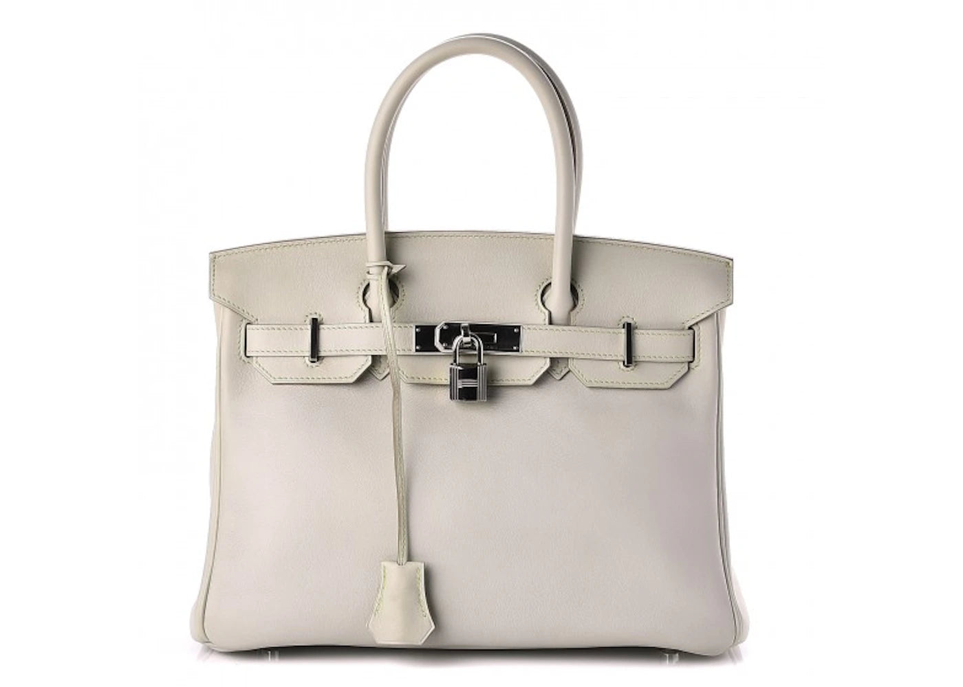 Hermes Birkin Swift Palladium 30 Gris Perle