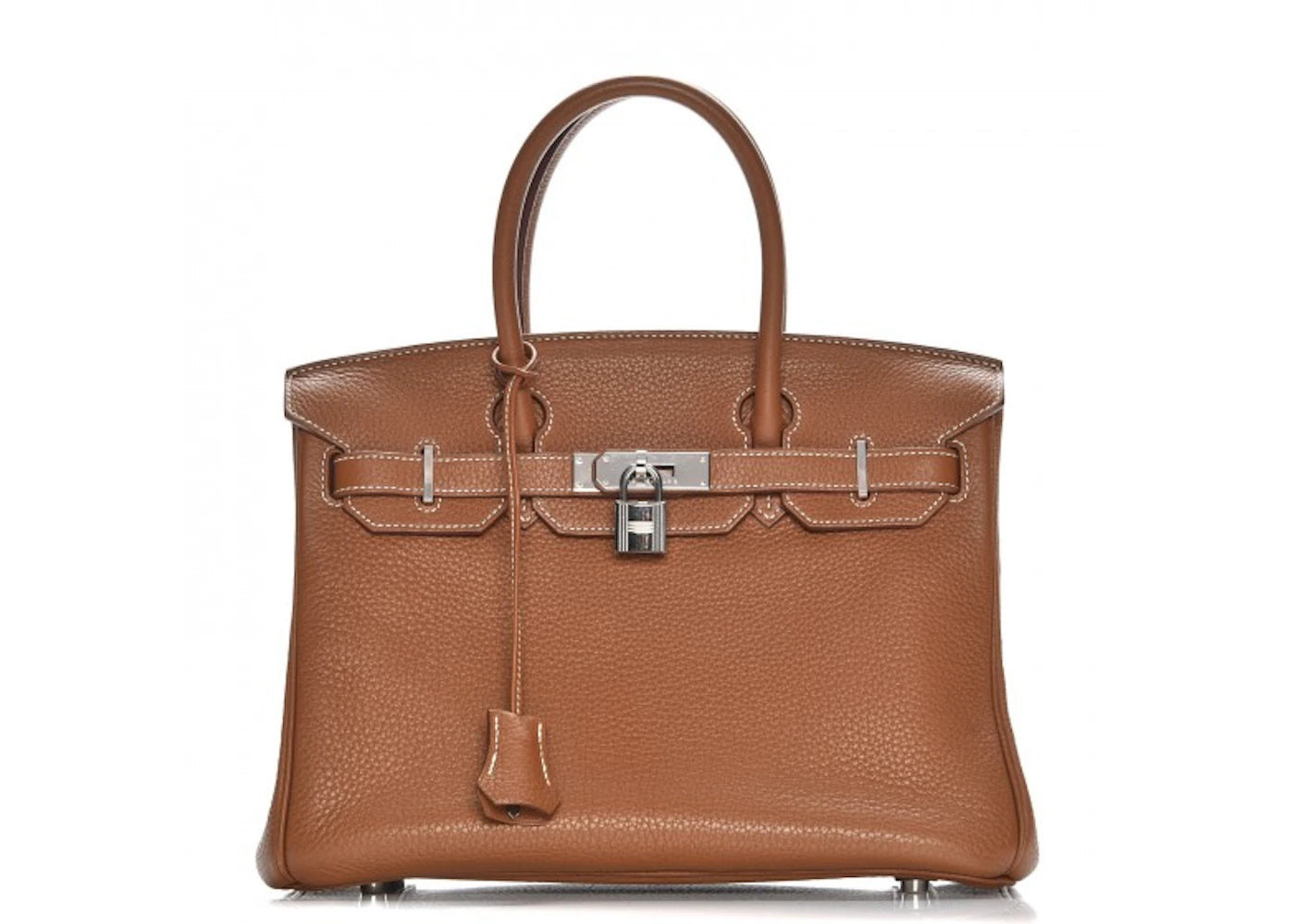 Hermes Birkin Taurillon Clemence 30 Gold