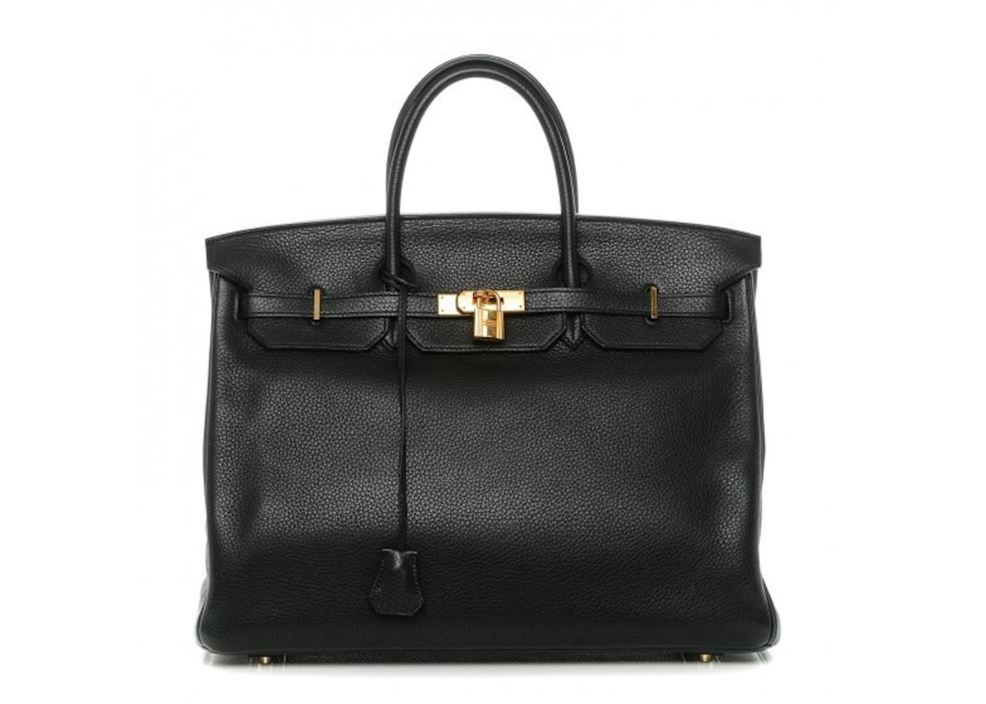Hermes Birkin Clemence 40 Noir