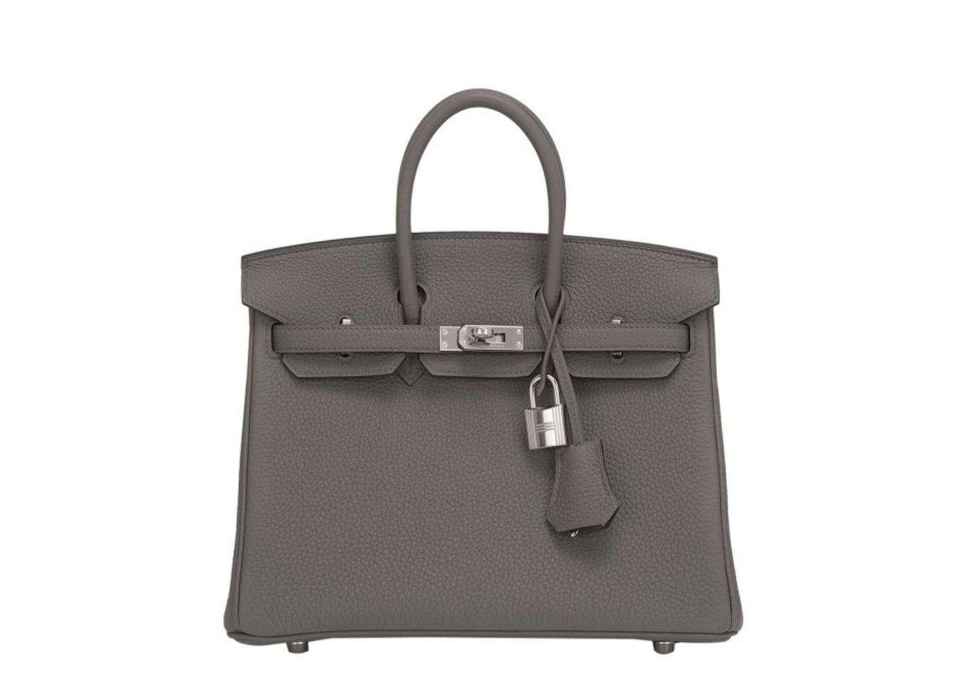 Hermes Birkin Togo 25 Etain