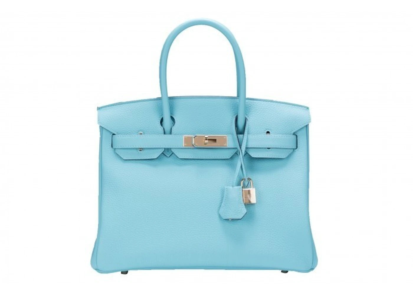 Hermes Birkin Togo 30 Bleu Atoll