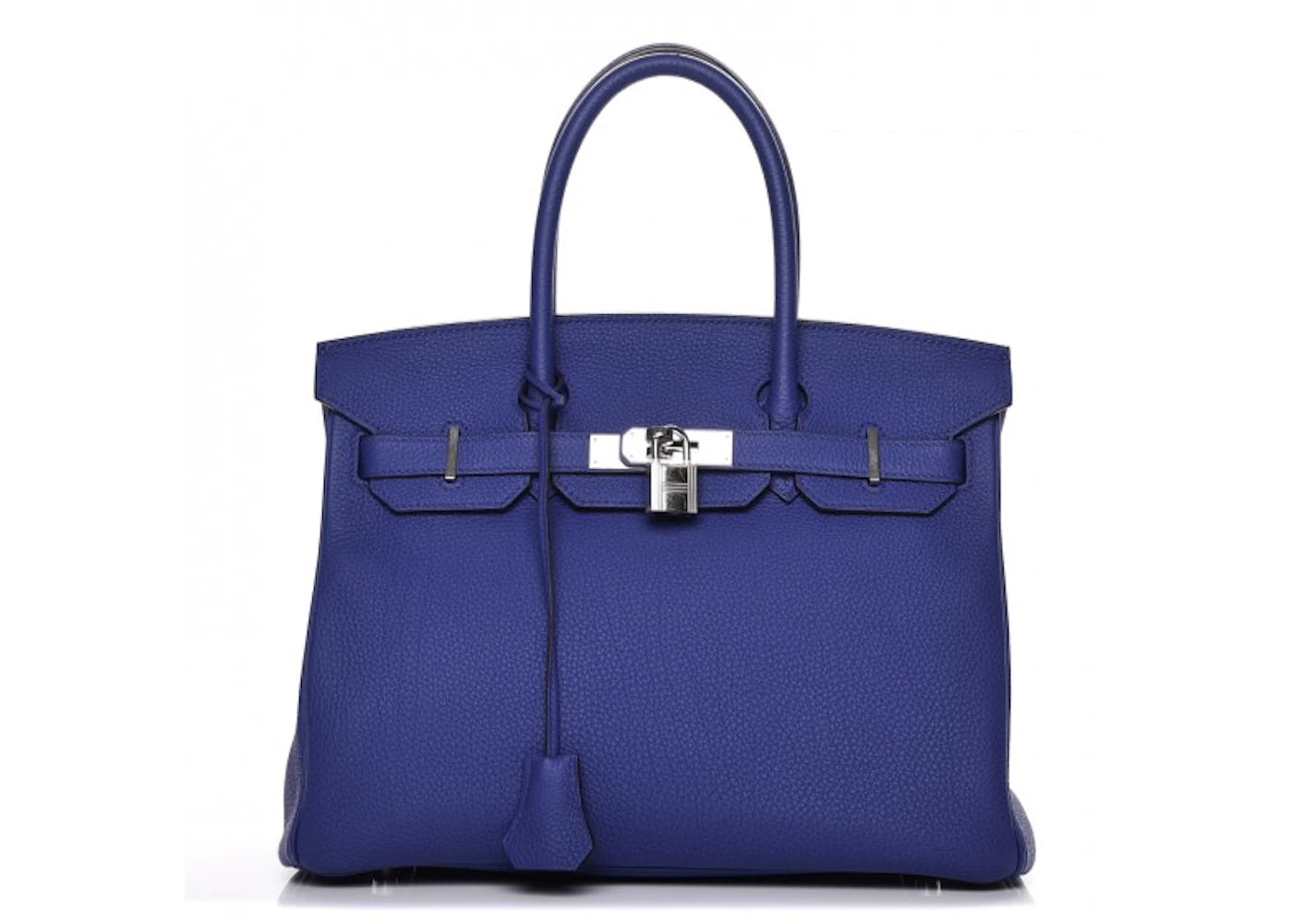 Hermes Birkin Togo 30 Bleu Electrique