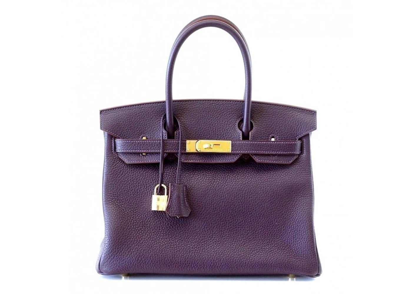 Hermes Birkin Togo 30 Raisin