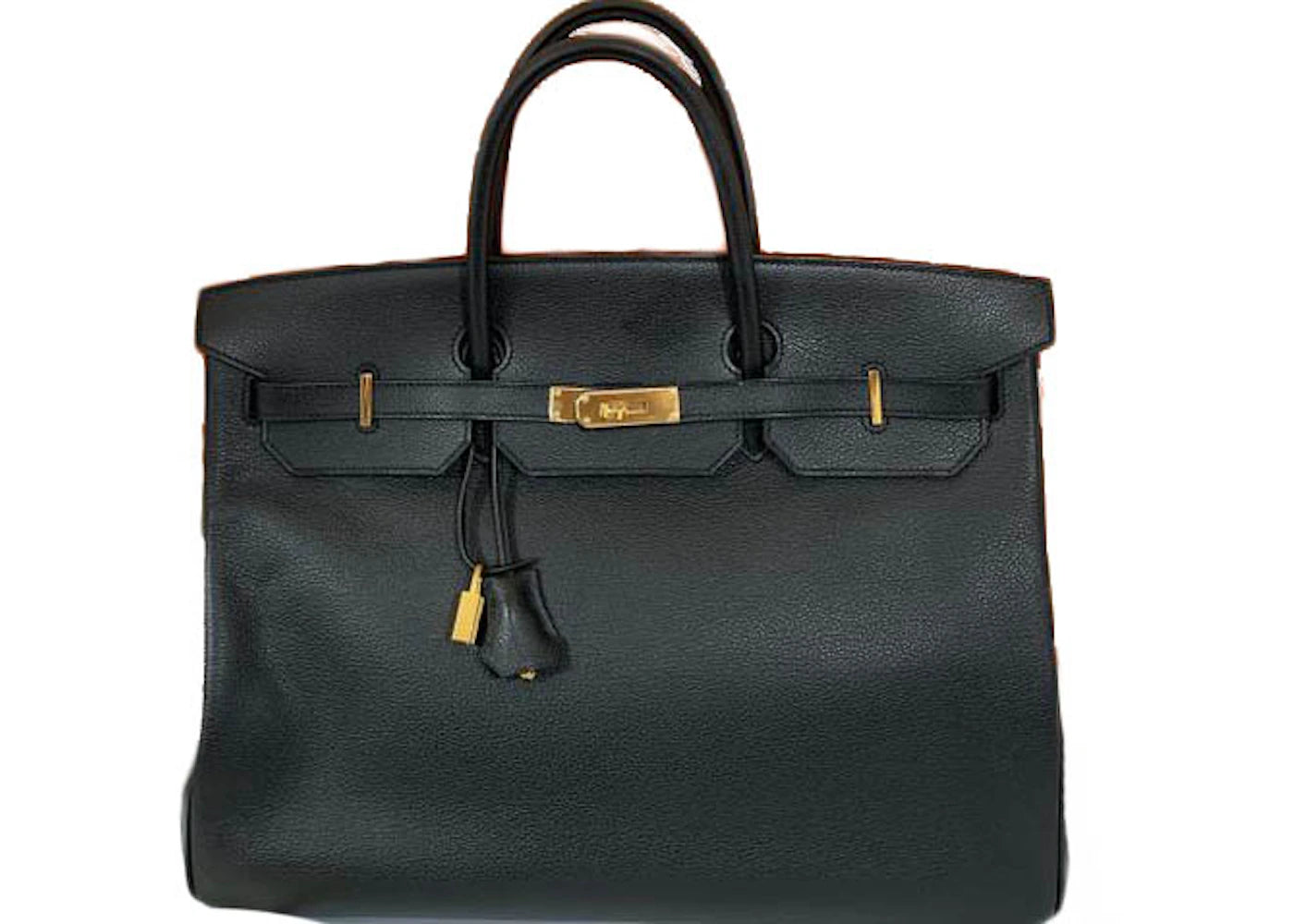 Hermes Birkin Togo Gold-tone 40 Black