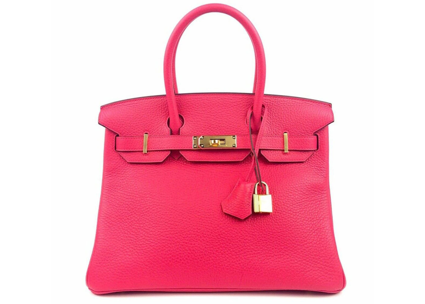 Hermes Birkin Togo Gold-tone 30 Pink Rose