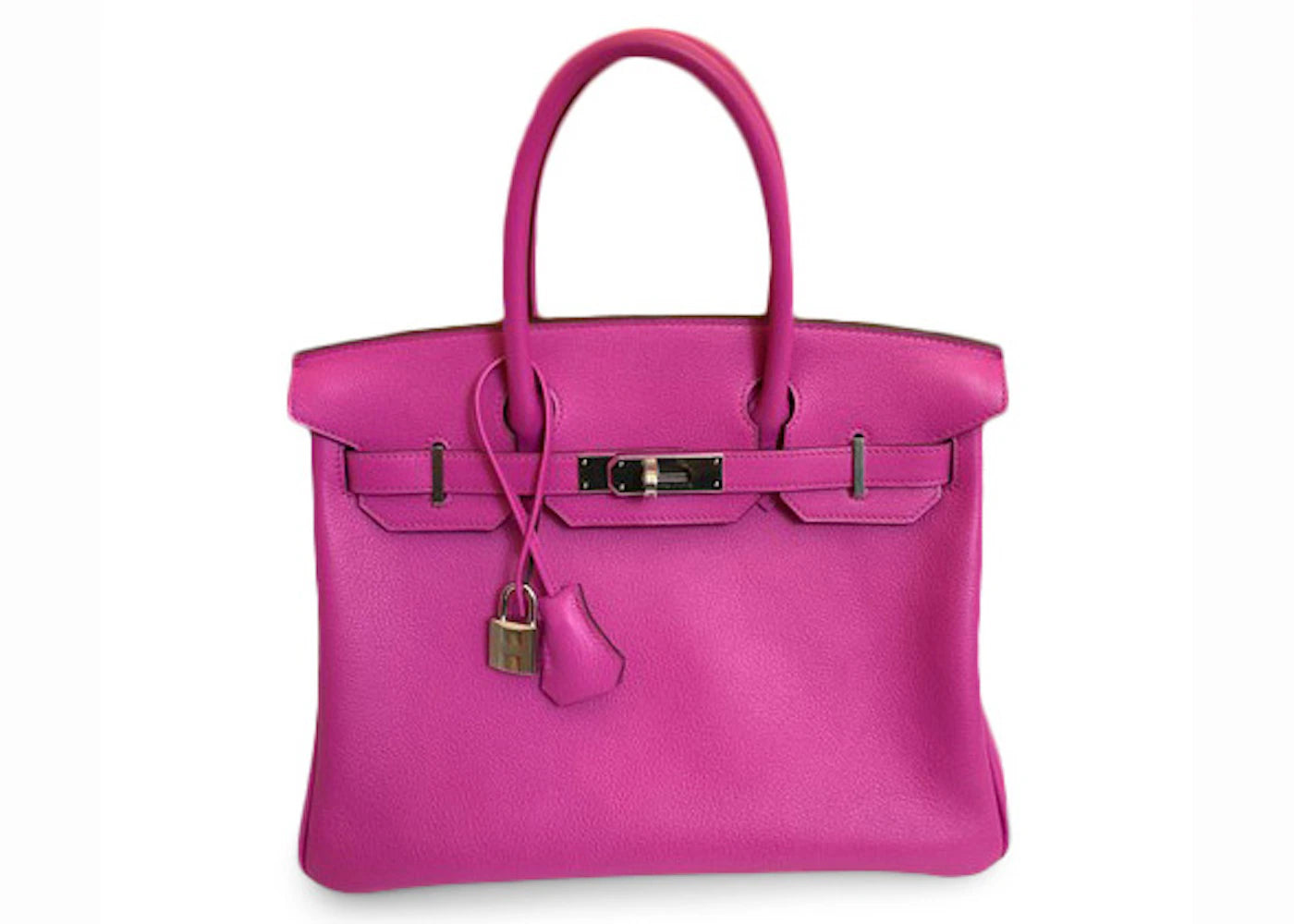 Hermes Birkin Togo Palladium 30 Magnolia