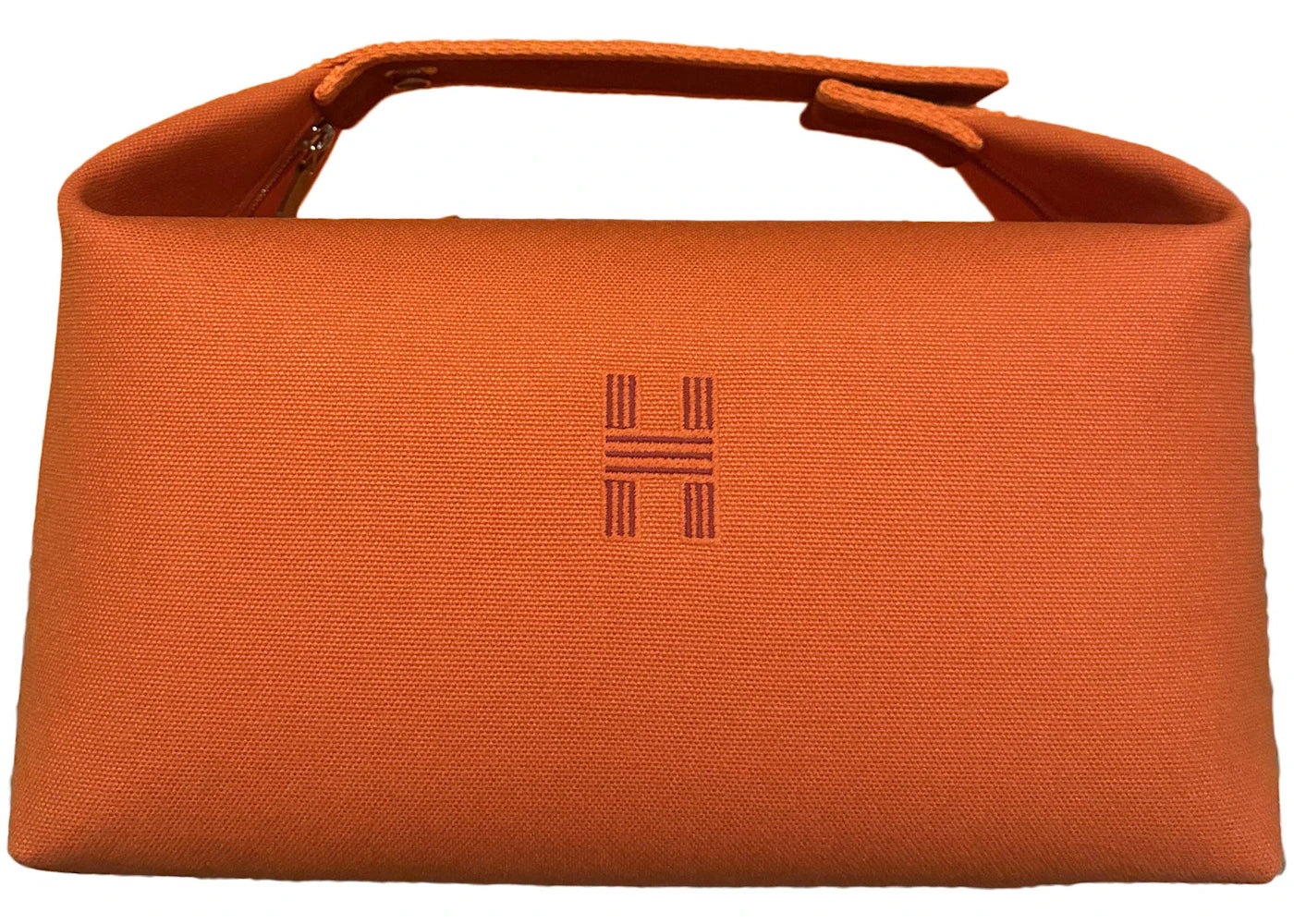 Hermes Case Bride-a-Brac Large Orange Feu