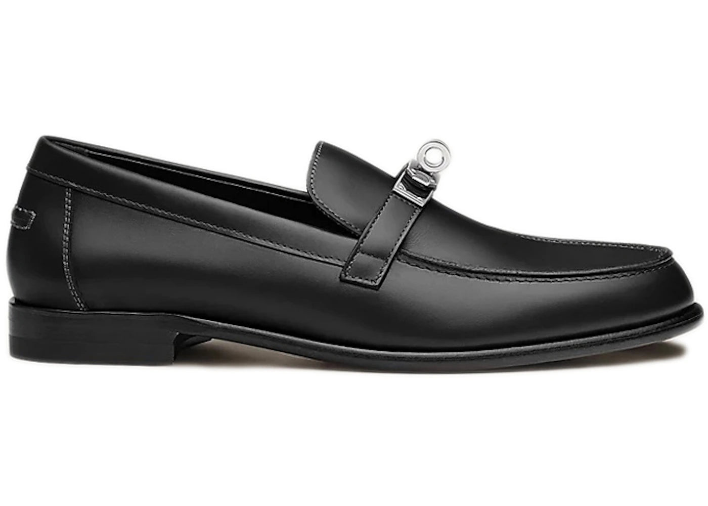 Hermes Destin Loafer Noir Calfskin Leather