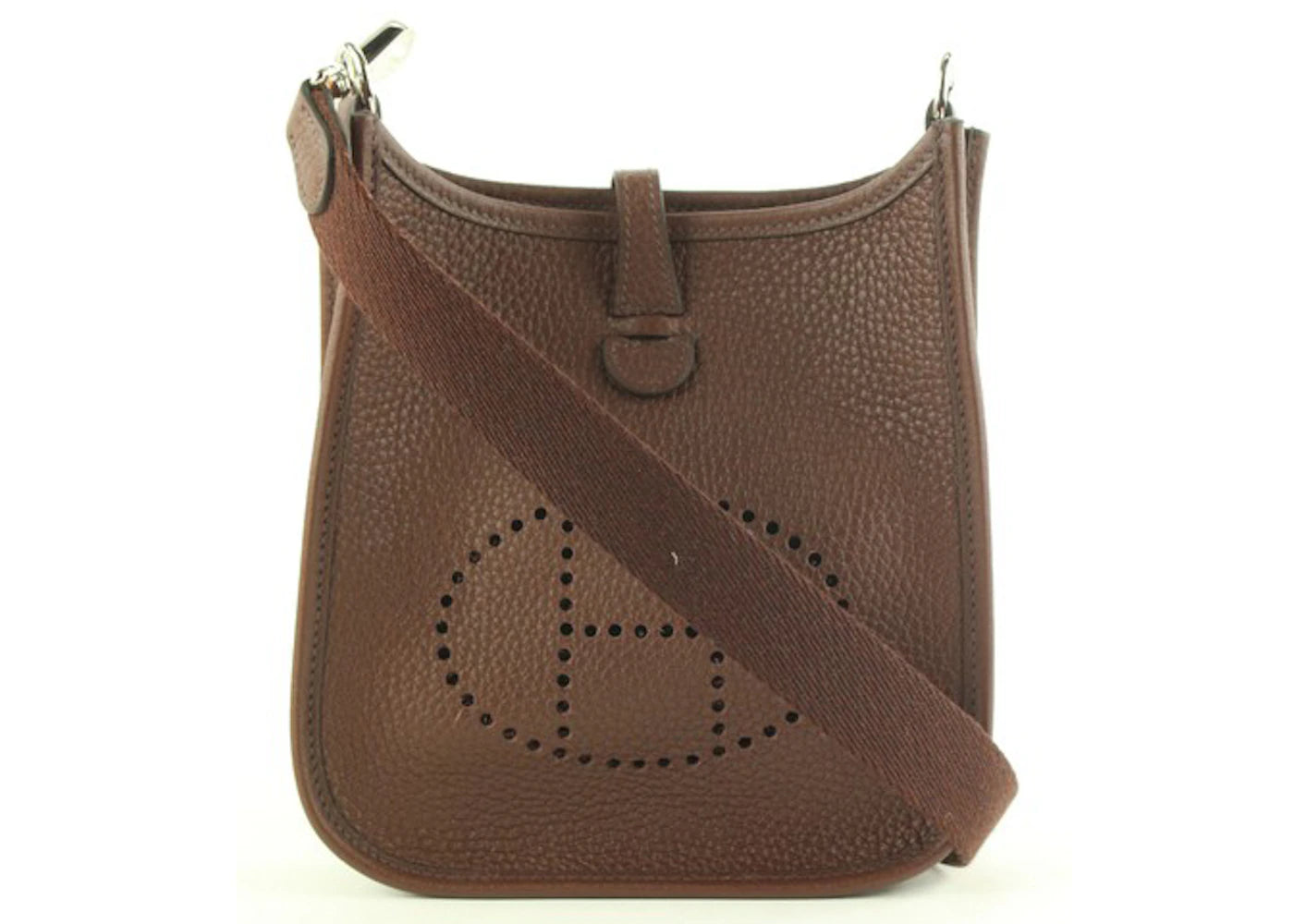 Hermes Evelyne Crossbody Mini Brown