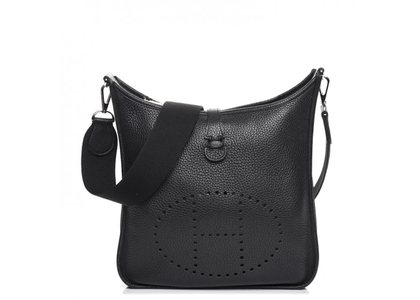 Hermes Evelyne Taurillon Clemence PM Noir