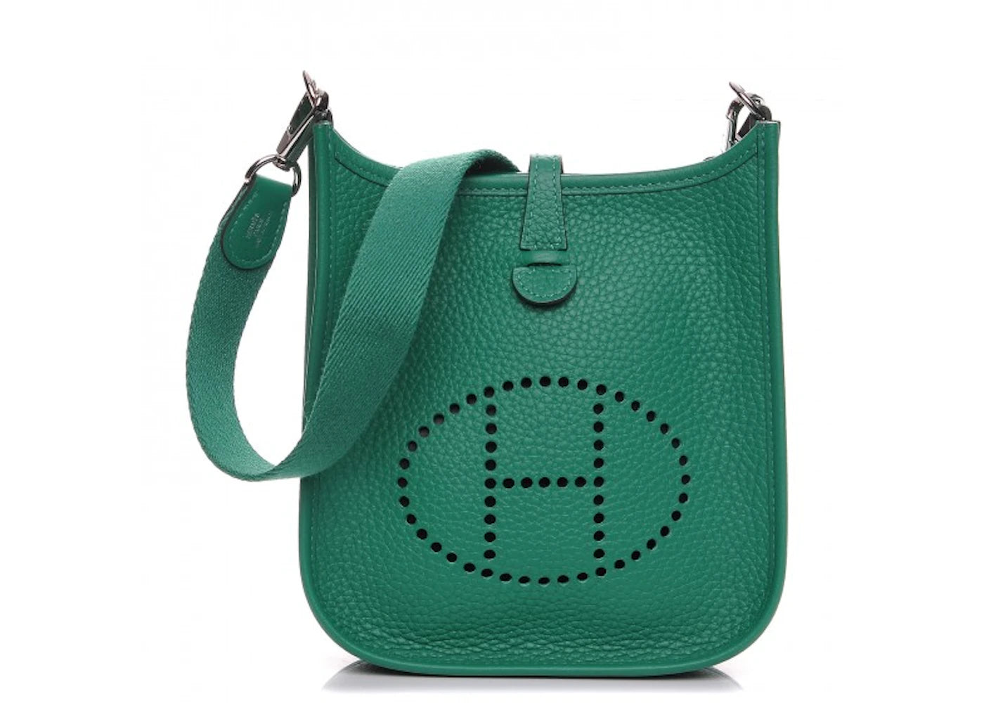 Hermes Evelyne Taurillon Clemence TPM Vert Vertigo