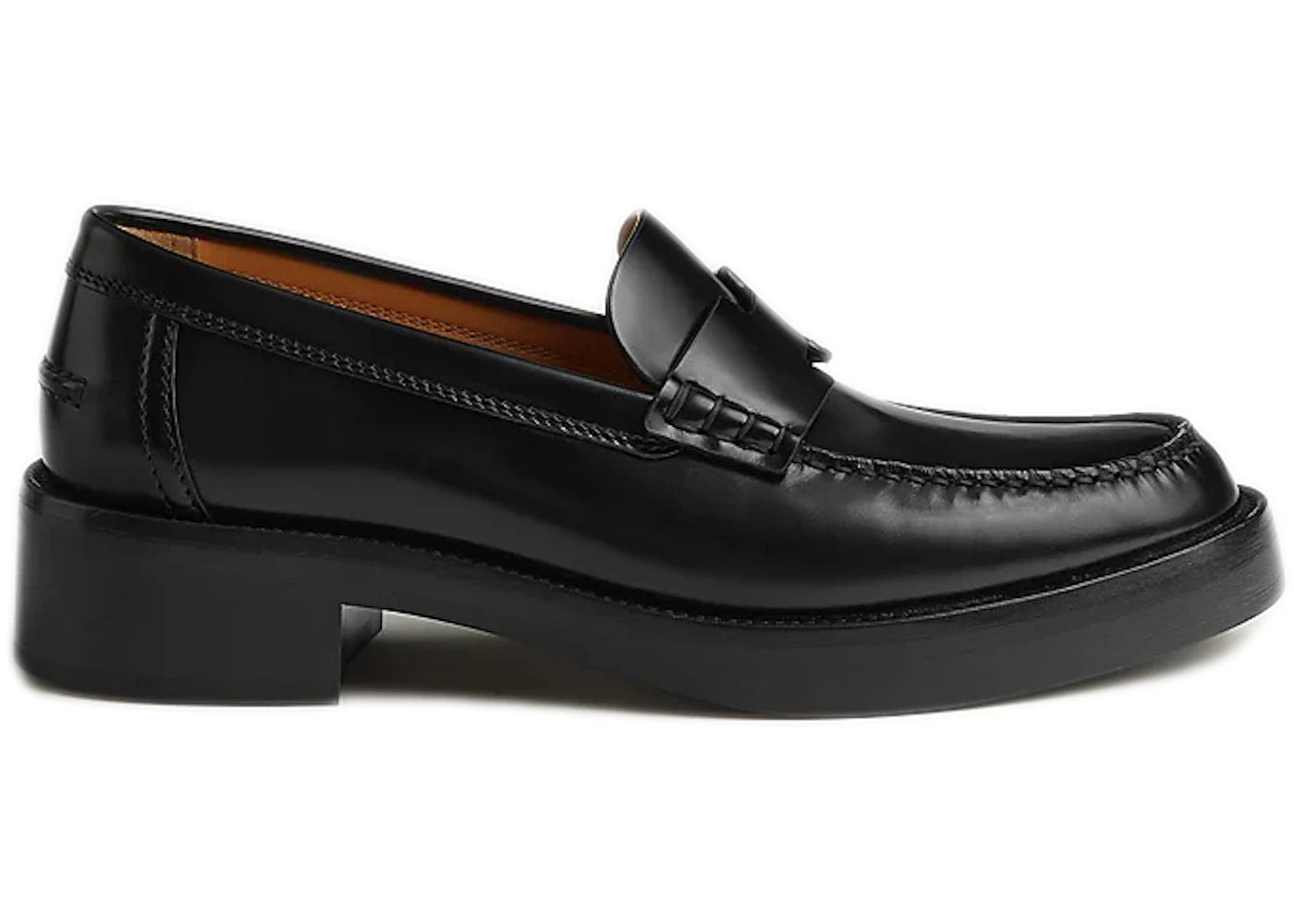 Hermes Hour Loafer Noir Calfskin Leather