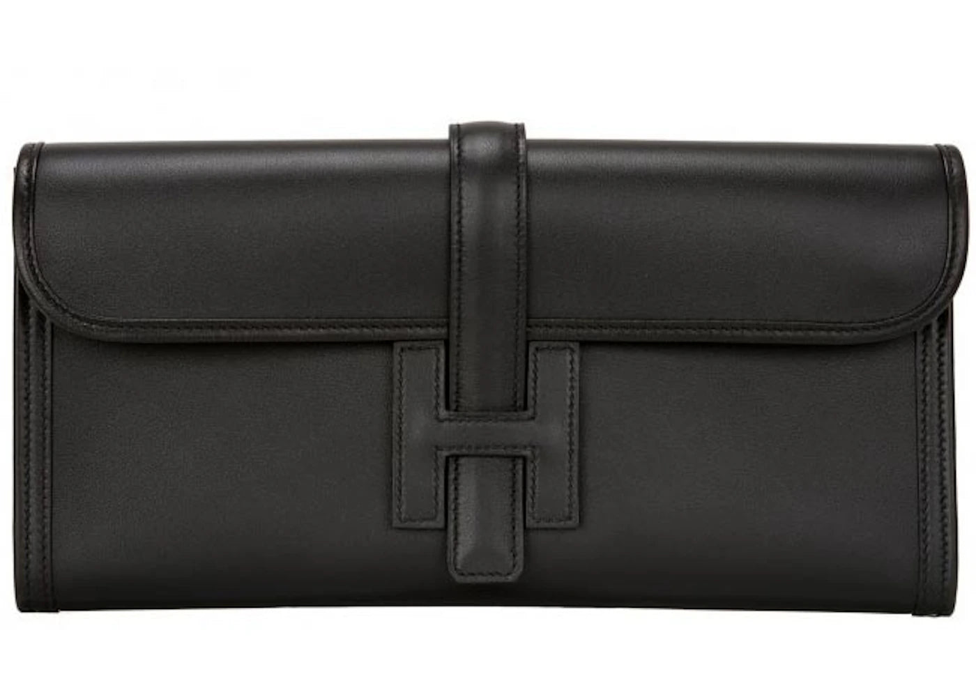 Hermes Jige Clutch Swift Elan 29 Black