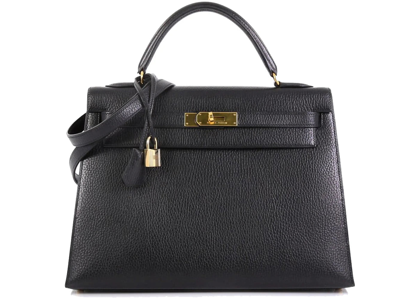 Hermes Kelly Retourne Ardennes 32 Noir