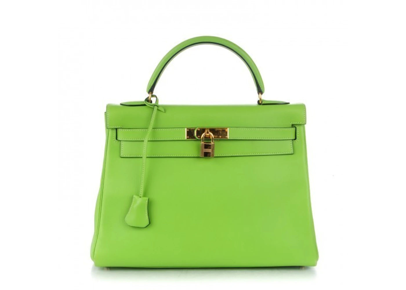 Hermes Kelly Retourne Gulliver 32 Vert Cru