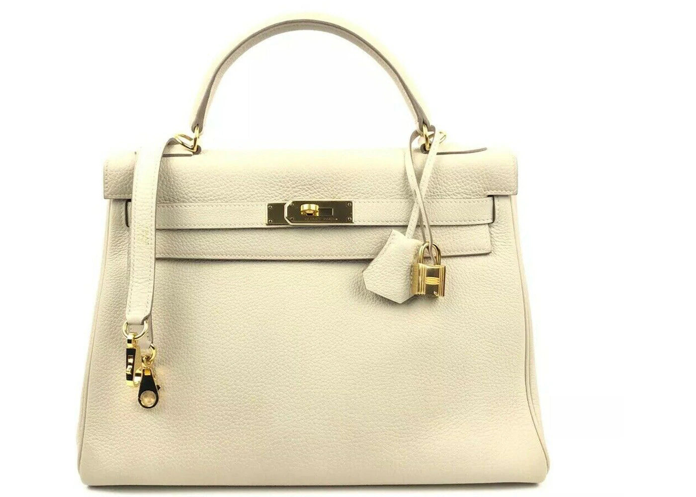 Hermes Kelly Togo Gold-tone 32 Parchemin Beige