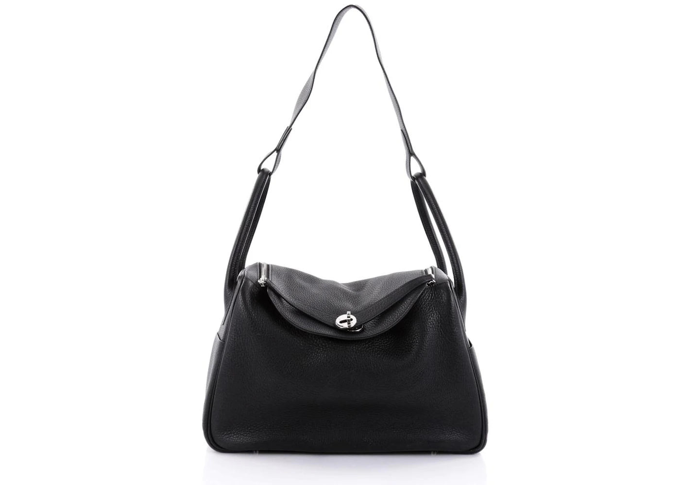 Hermes Lindy Taurillon Clemence 34 Noir