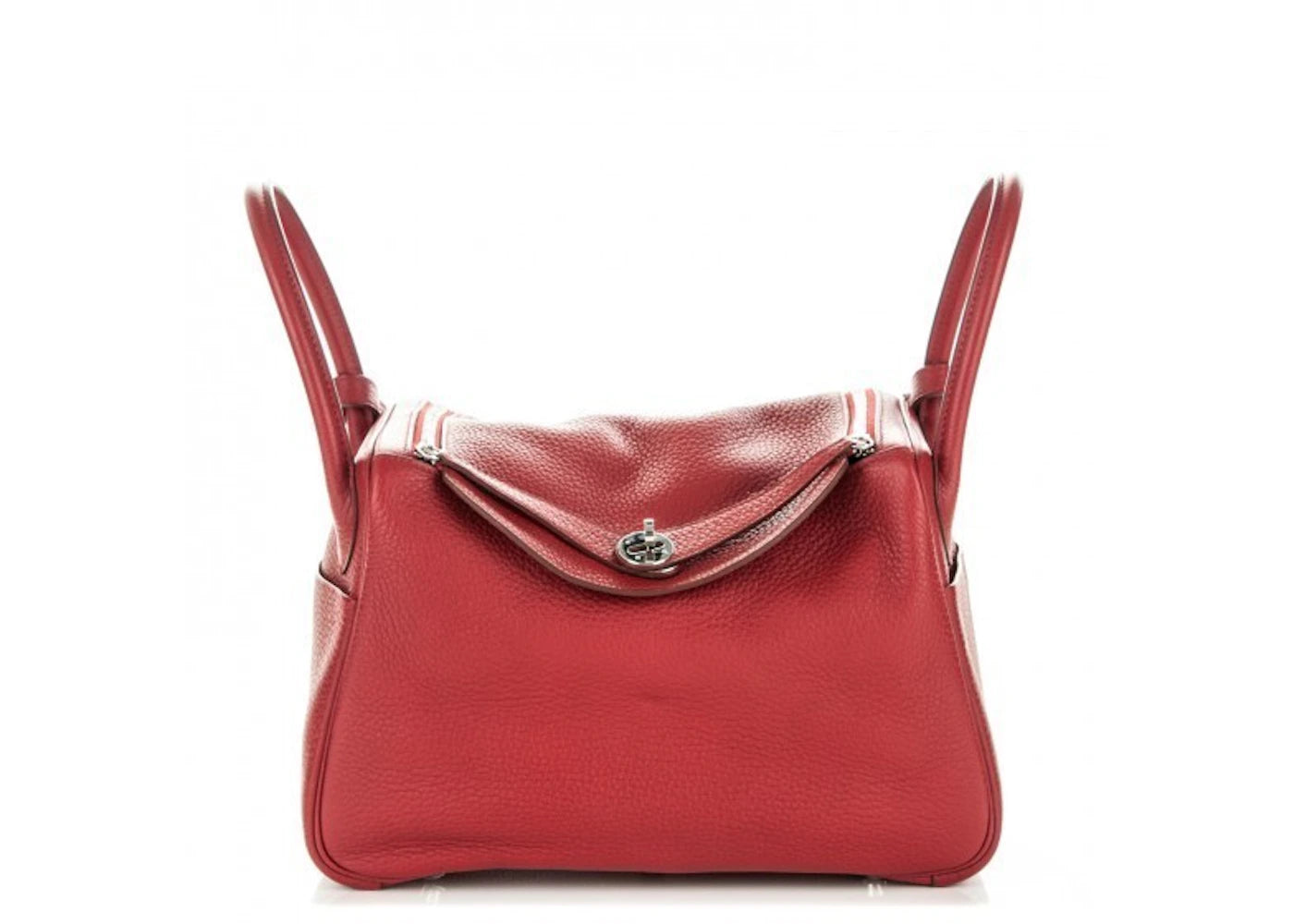 Hermes Lindy Clemence 30 Rouge Garance