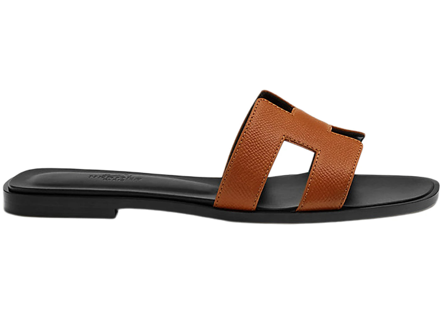 Hermes Oran Sandal Naturel Epsom Heritage Calfskin Leather