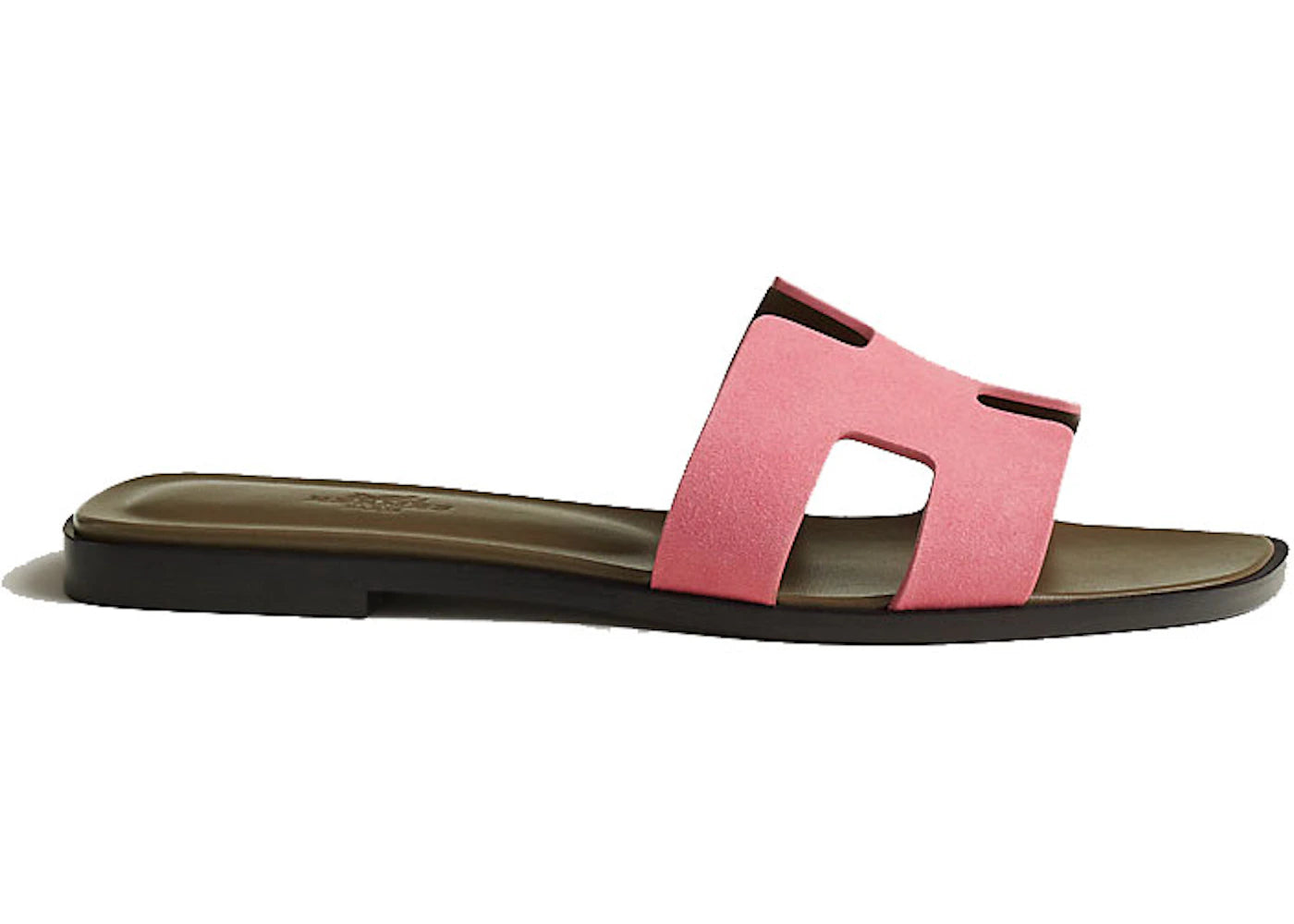 Hermes Oran Sandal Rose Du Desert Goatskin