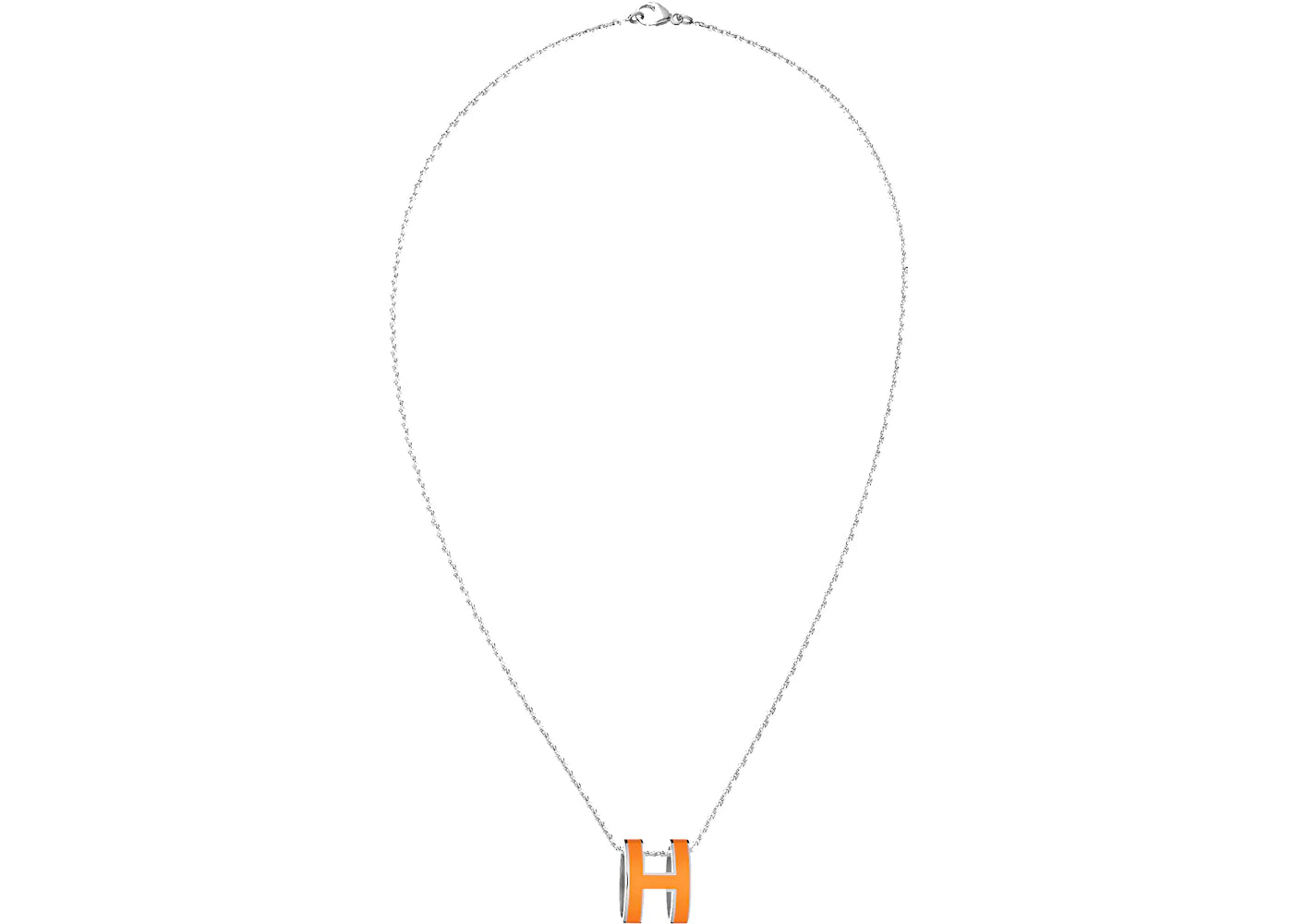 Hermes Pendant Pop H Orange