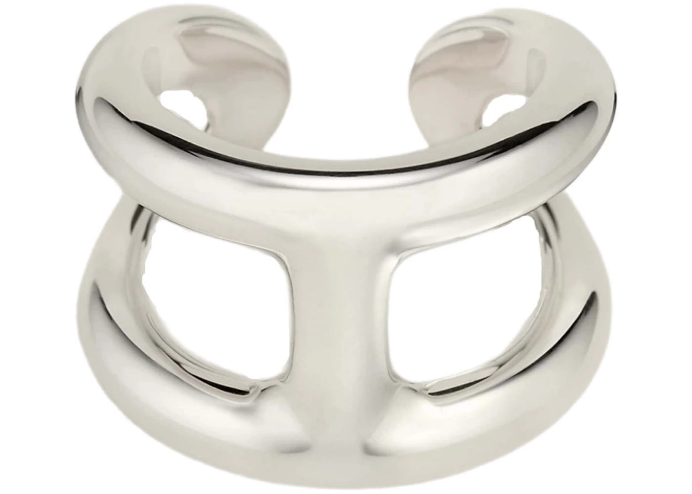 Hermes Ring Large Model Osmose Silver