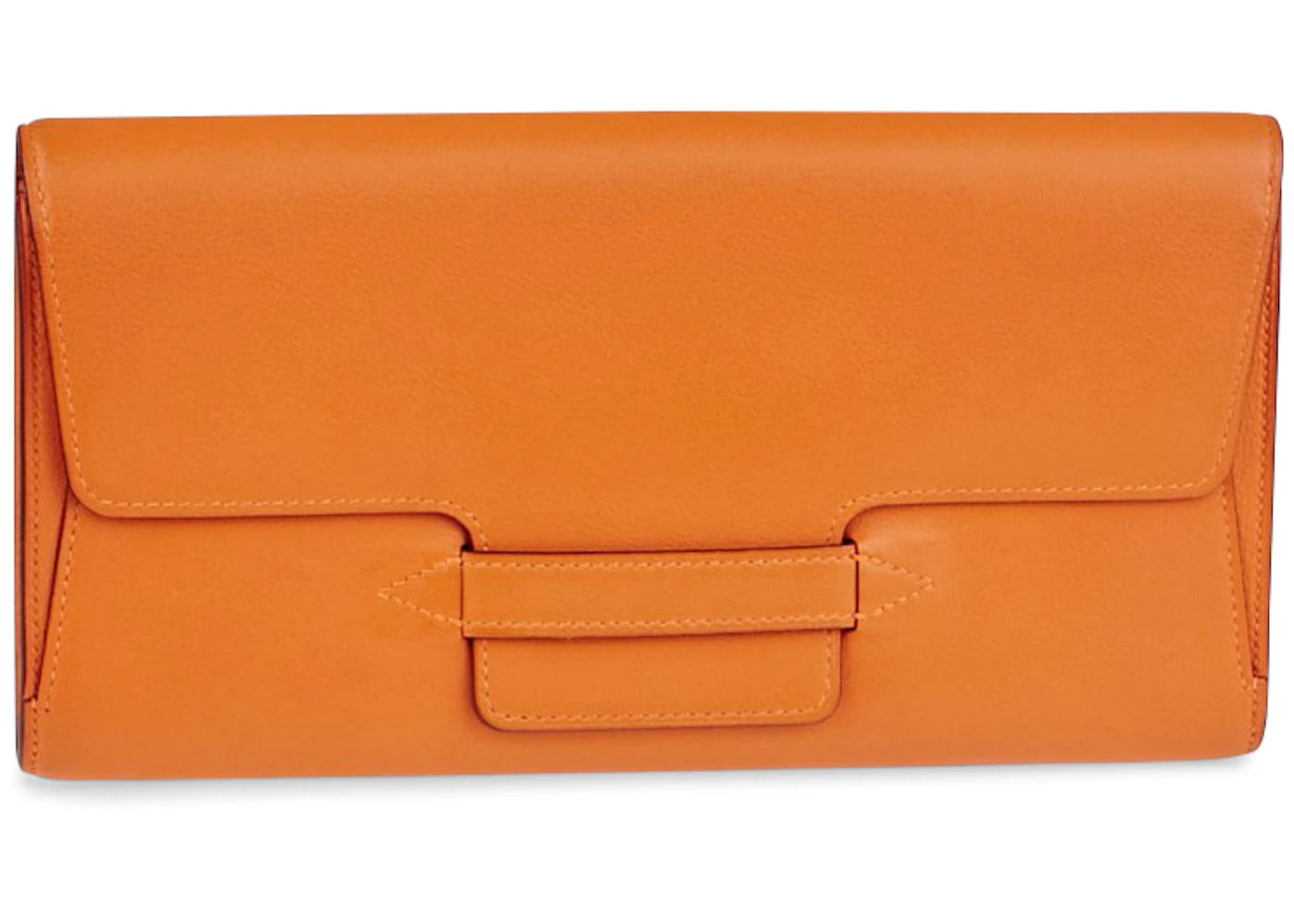 Hermes Spiratek Travel Wallet Swift Orange