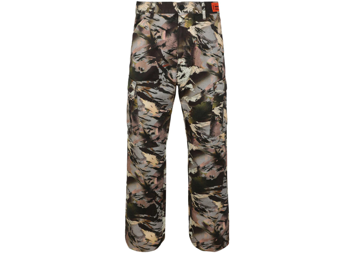 Heron Preston Camouflage Cargo Pants Green