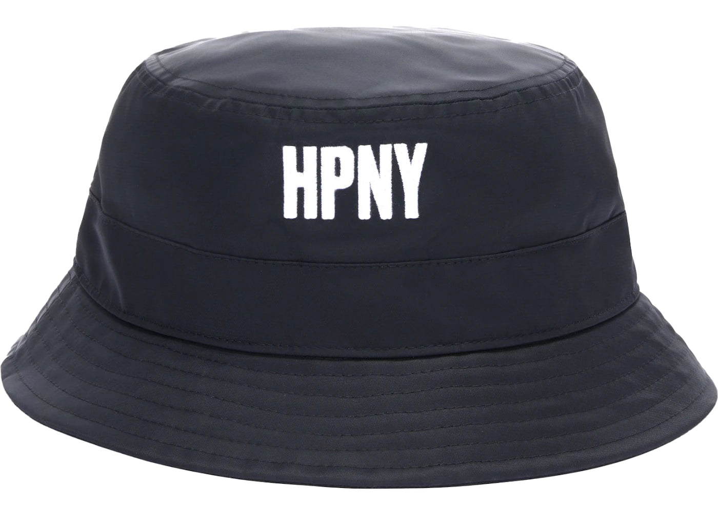 Heron Preston HPNY EMB Nylon Bucket Hat Black/White