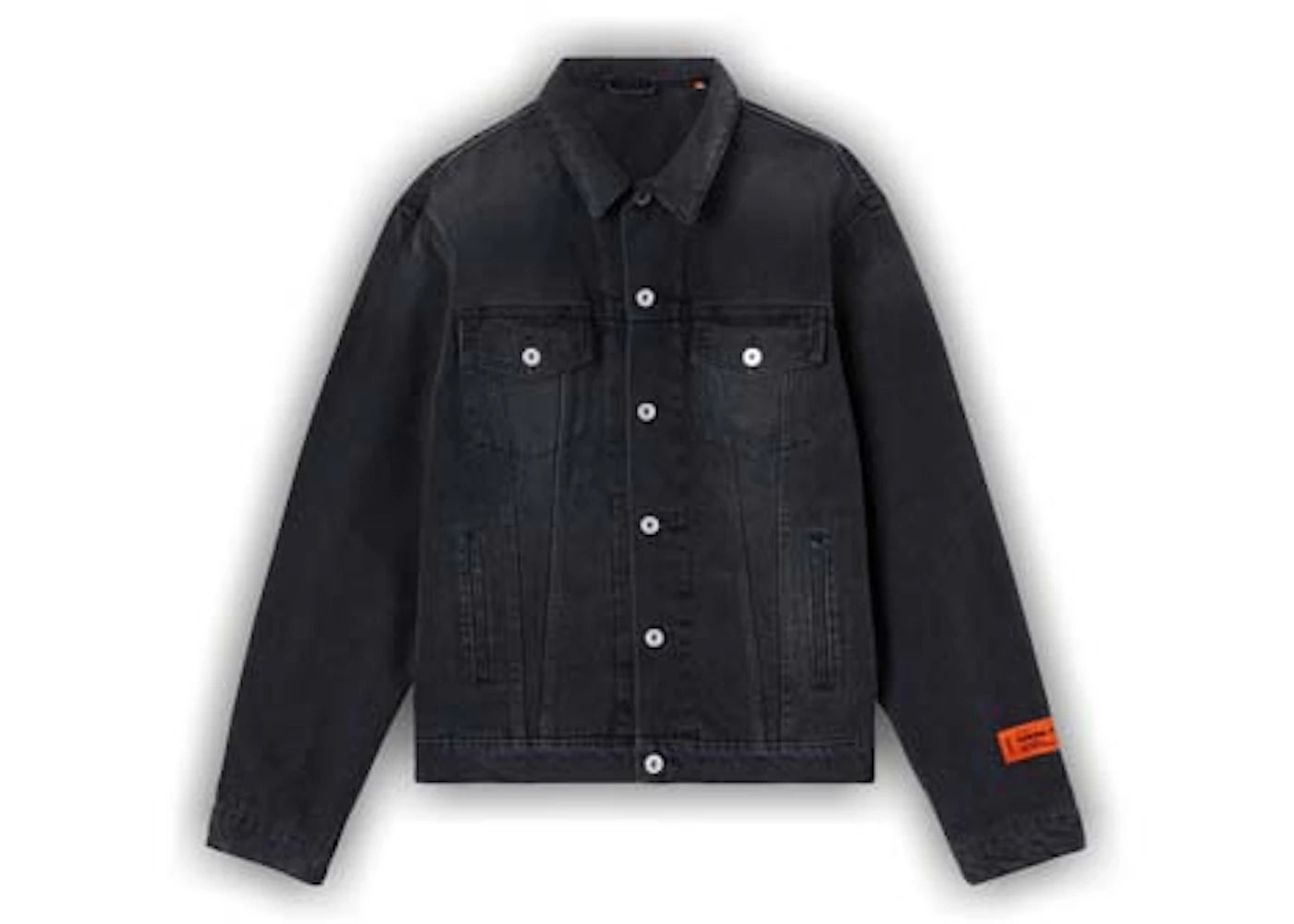 Heron Preston Regular Denim Jacket Black