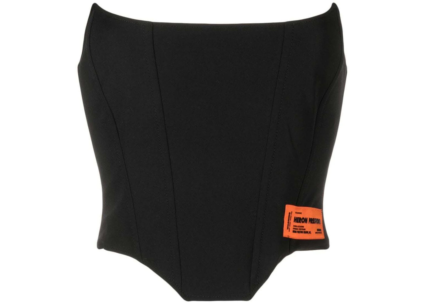 Heron Preston Zip Corset Black