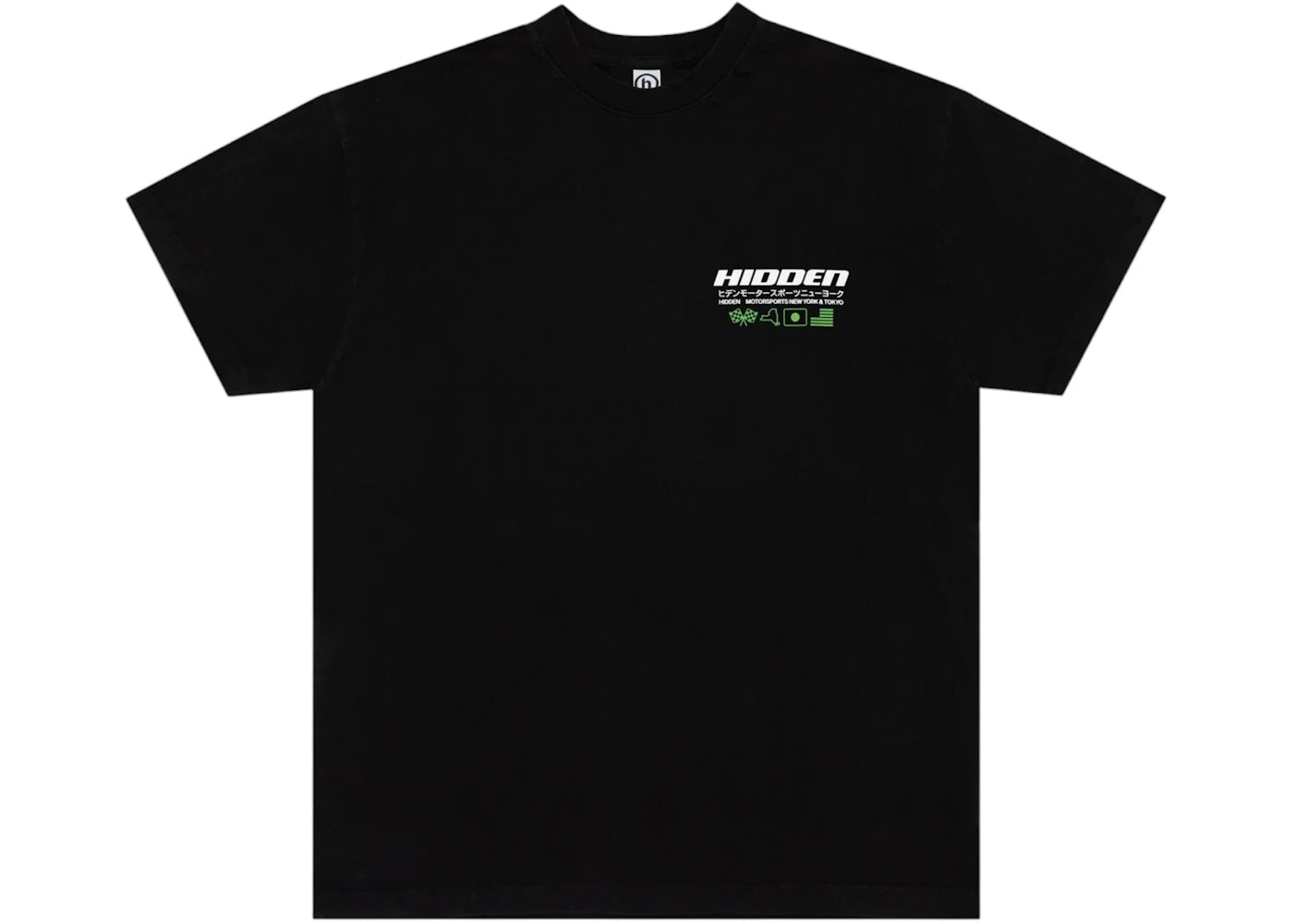 Hidden NY 3D Wheel Tee Black