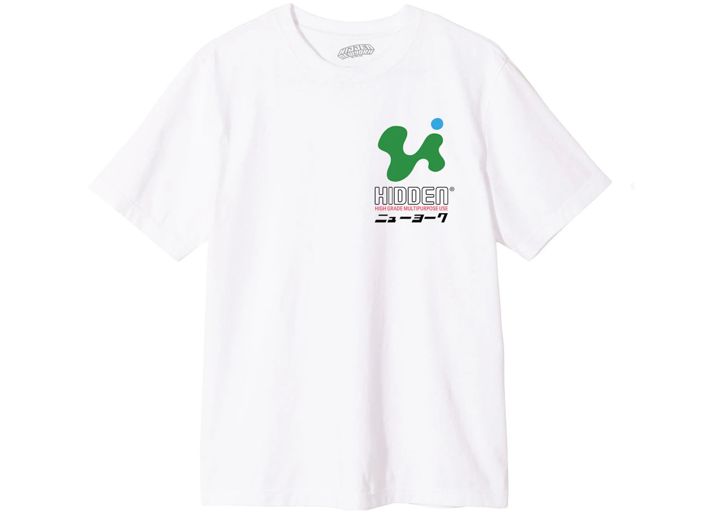 Hidden NY Amoeba T-shirt White