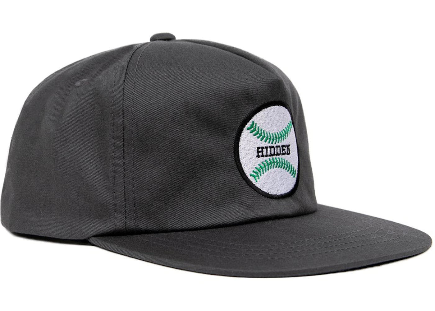 Hidden NY Baseball Hat Grey